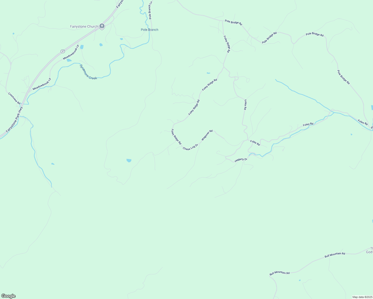 map of restaurants, bars, coffee shops, grocery stores, and more near Foley Ridge Road in Patrick County
