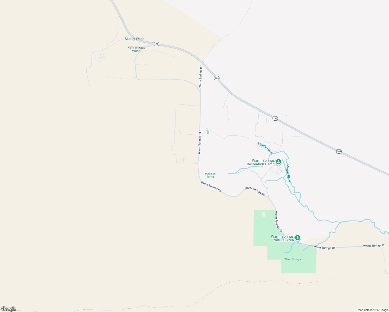 map of restaurants, bars, coffee shops, grocery stores, and more near 4775 Warm Springs Road in Moapa