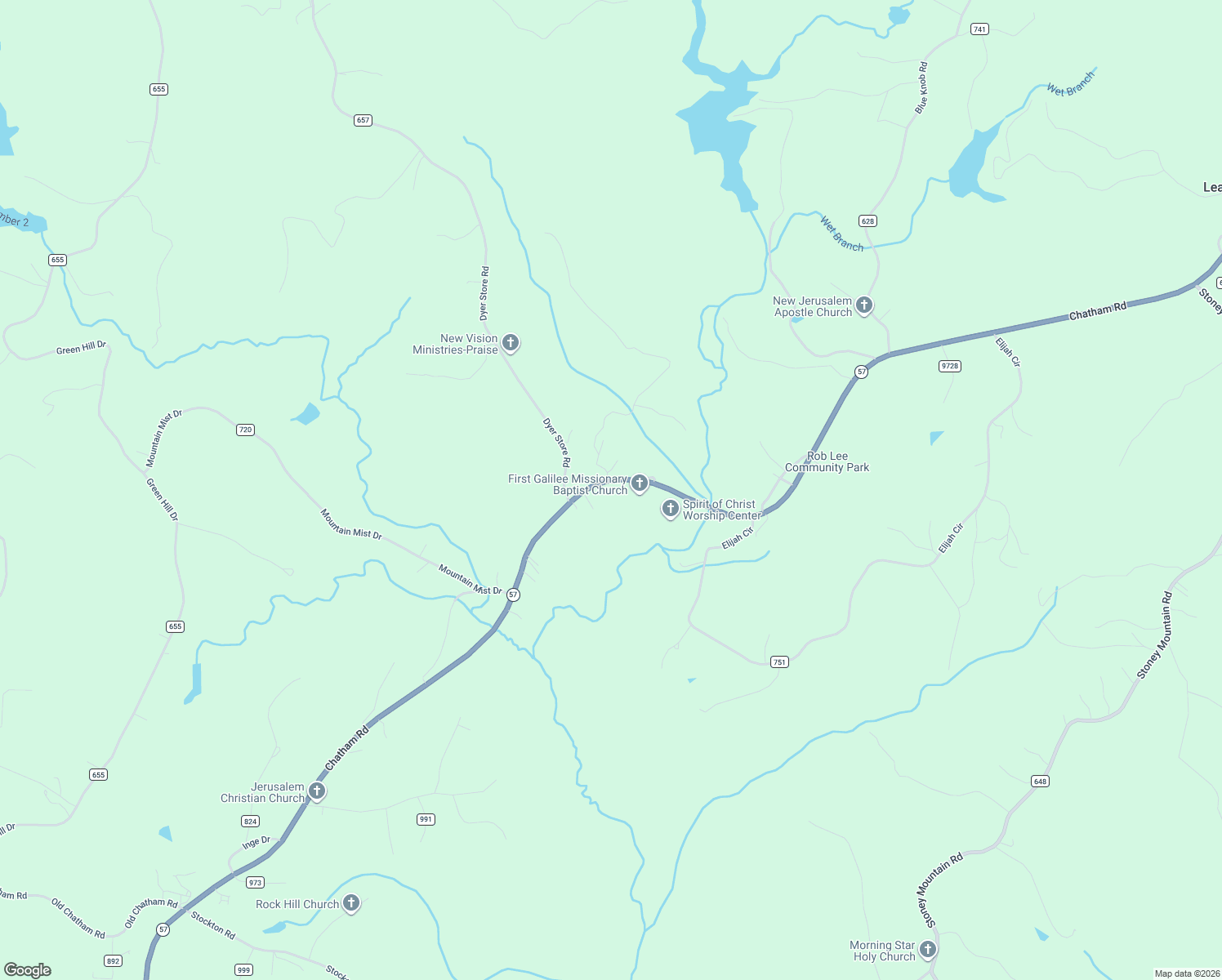 map of restaurants, bars, coffee shops, grocery stores, and more near 4060 Chatham Road in Martinsville