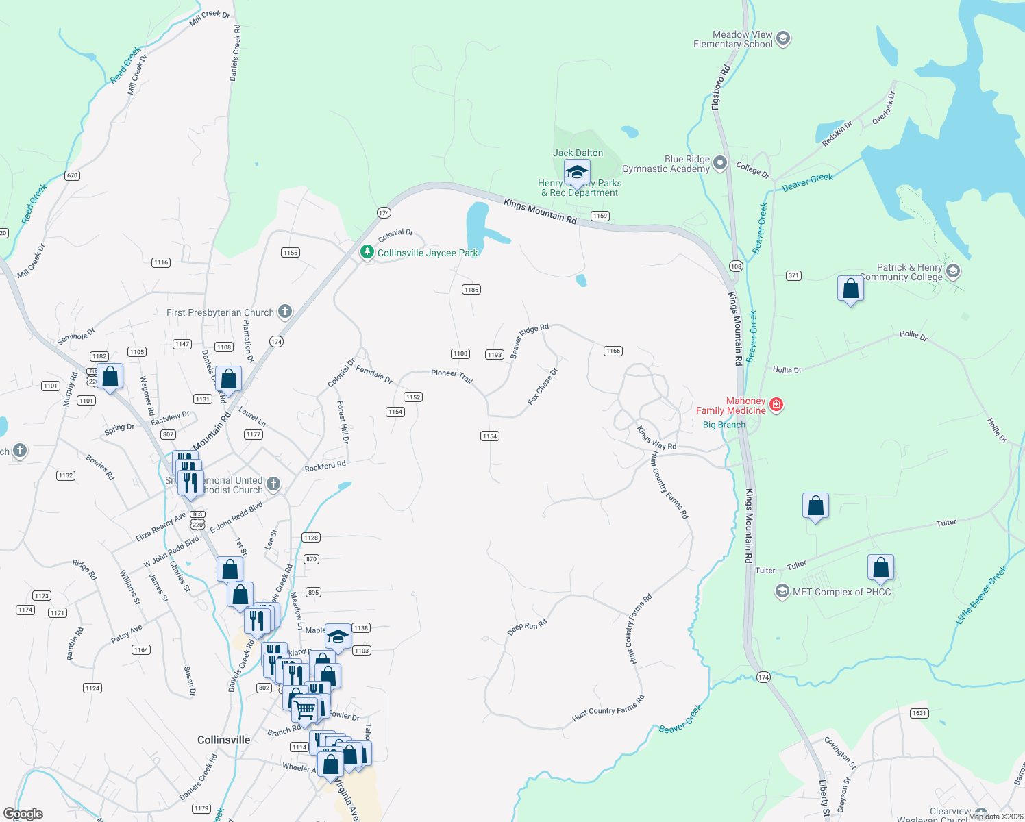 map of restaurants, bars, coffee shops, grocery stores, and more near 89 Fox Chase Drive in Collinsville
