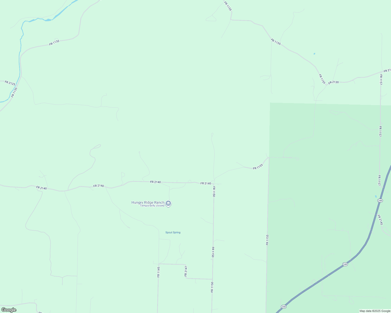 map of restaurants, bars, coffee shops, grocery stores, and more near 14930 Farm Road 2140 in Cassville