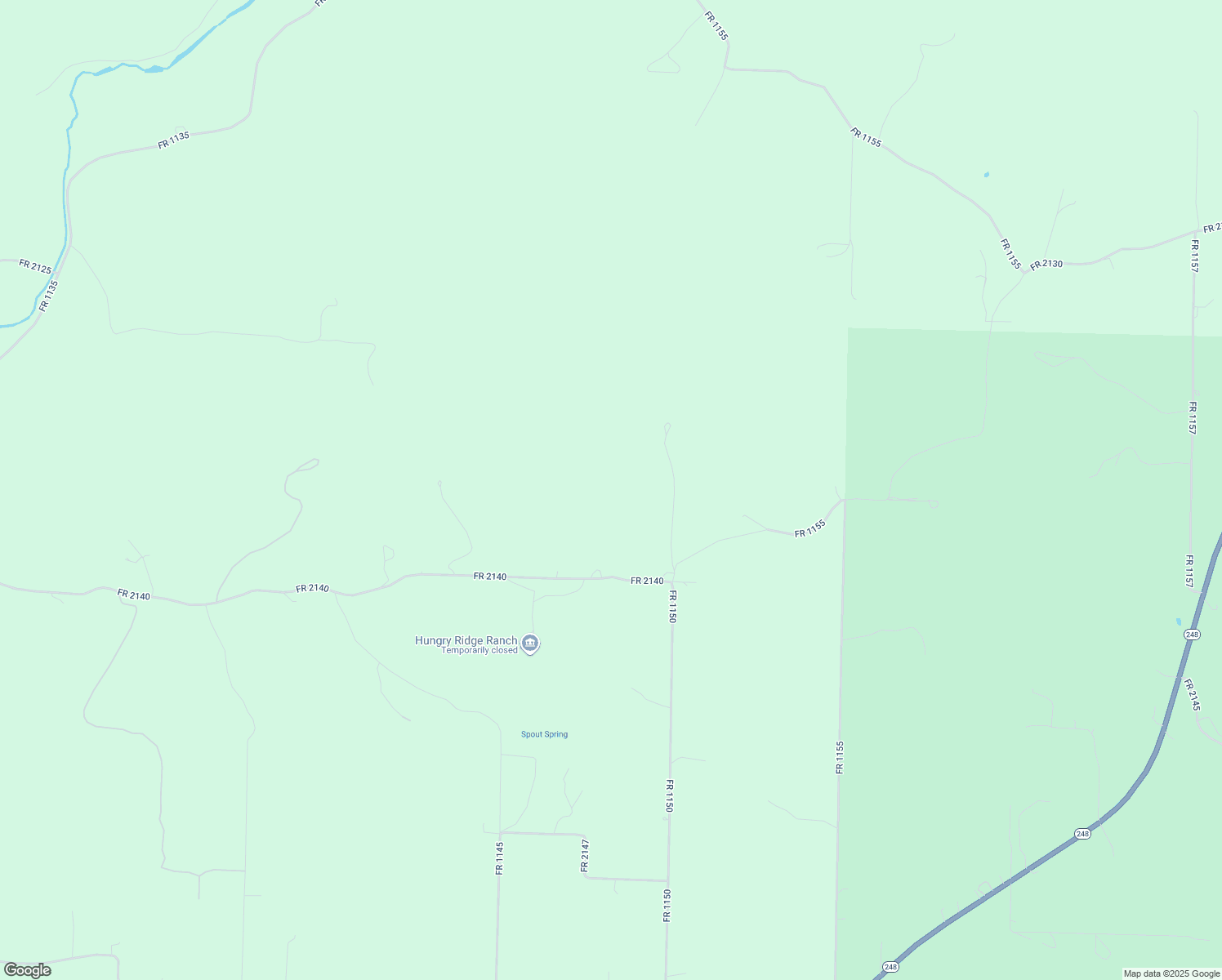 map of restaurants, bars, coffee shops, grocery stores, and more near 14930 Farm Road 2140 in Cassville