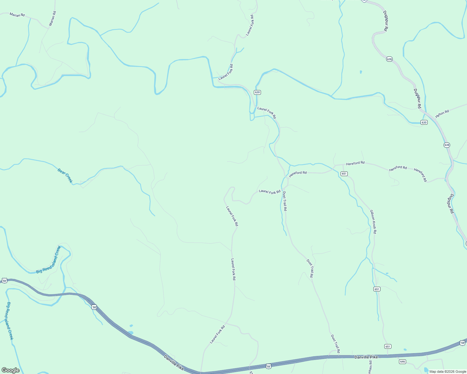map of restaurants, bars, coffee shops, grocery stores, and more near Laurel Fork Road in Laurel Fork
