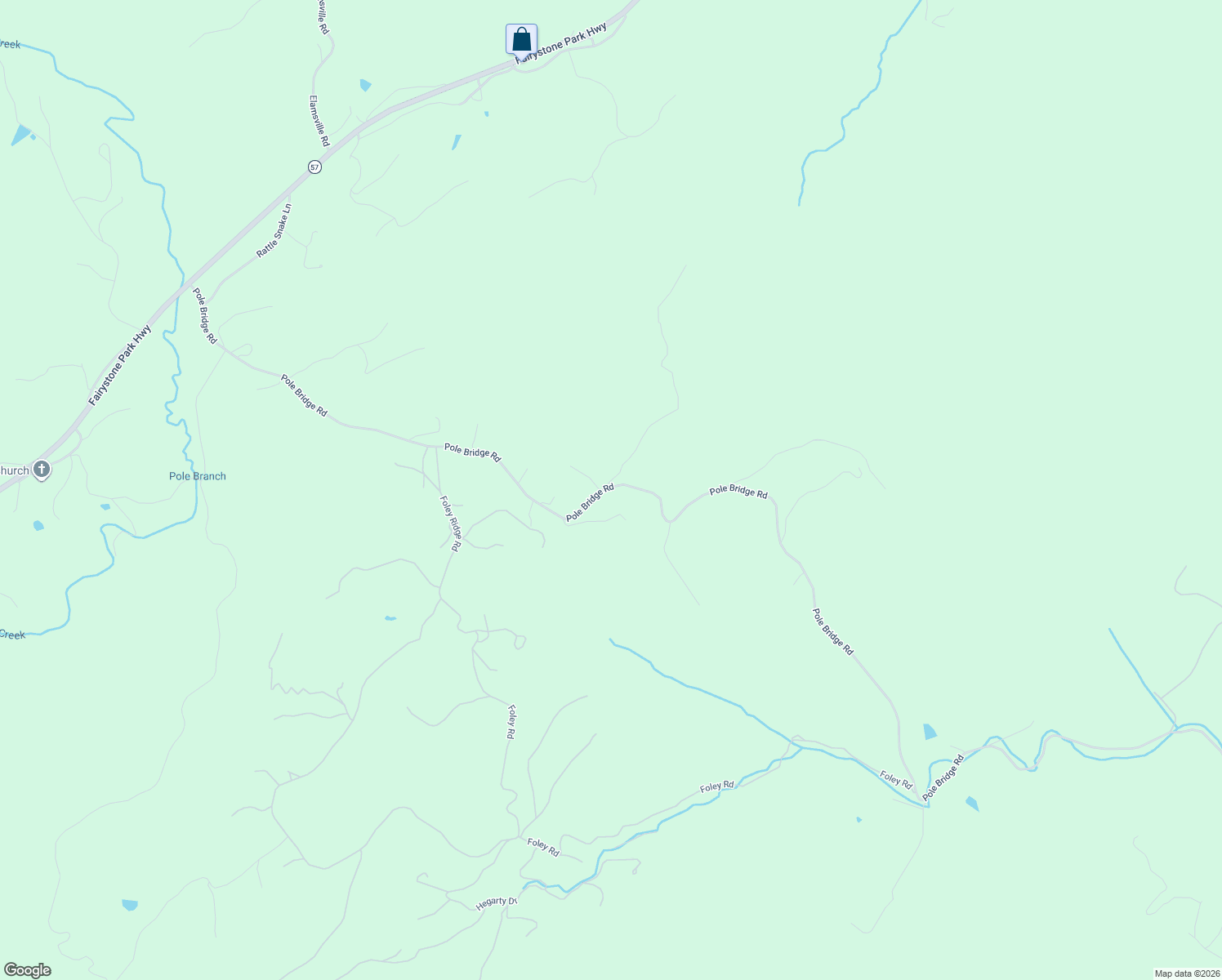 map of restaurants, bars, coffee shops, grocery stores, and more near 3140 Pole Bridge Road in Stuart