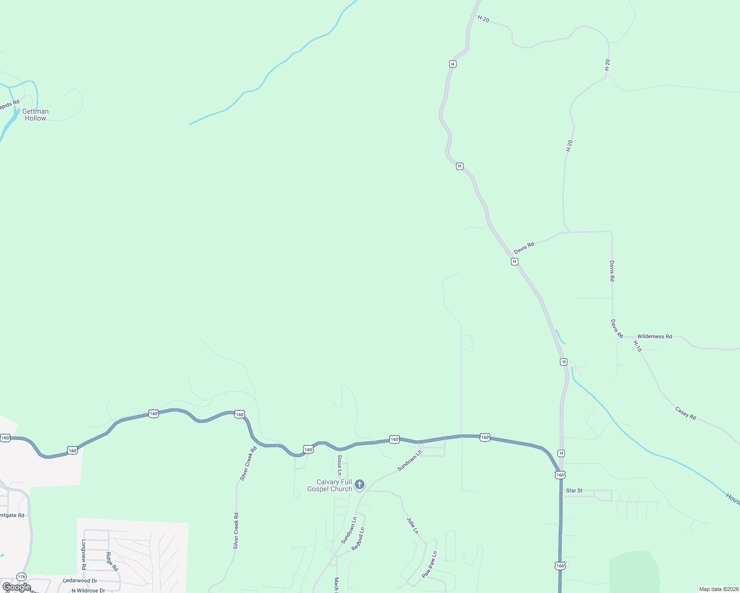 map of restaurants, bars, coffee shops, grocery stores, and more near in Merriam Woods