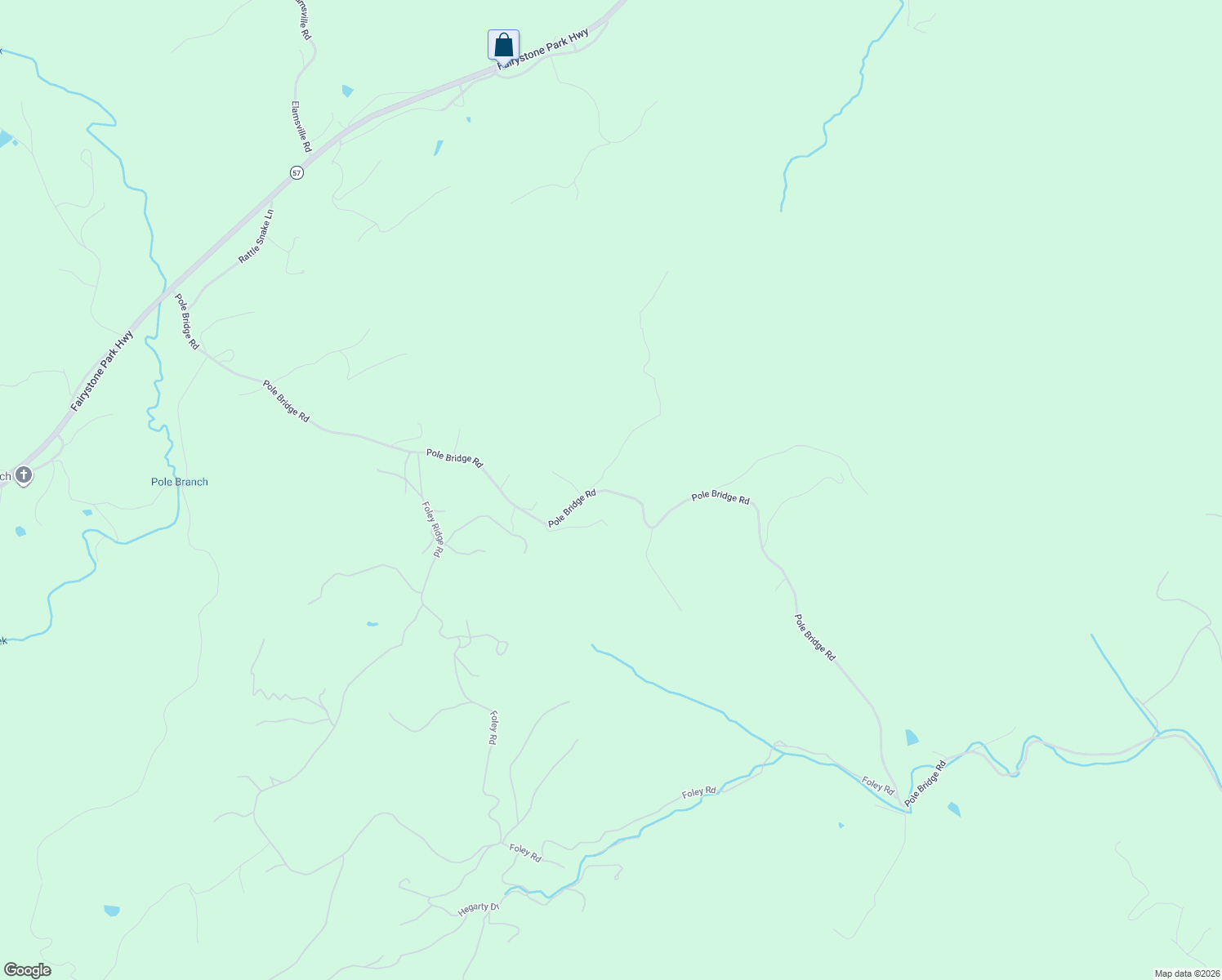 map of restaurants, bars, coffee shops, grocery stores, and more near 3140 Pole Bridge Road in Stuart