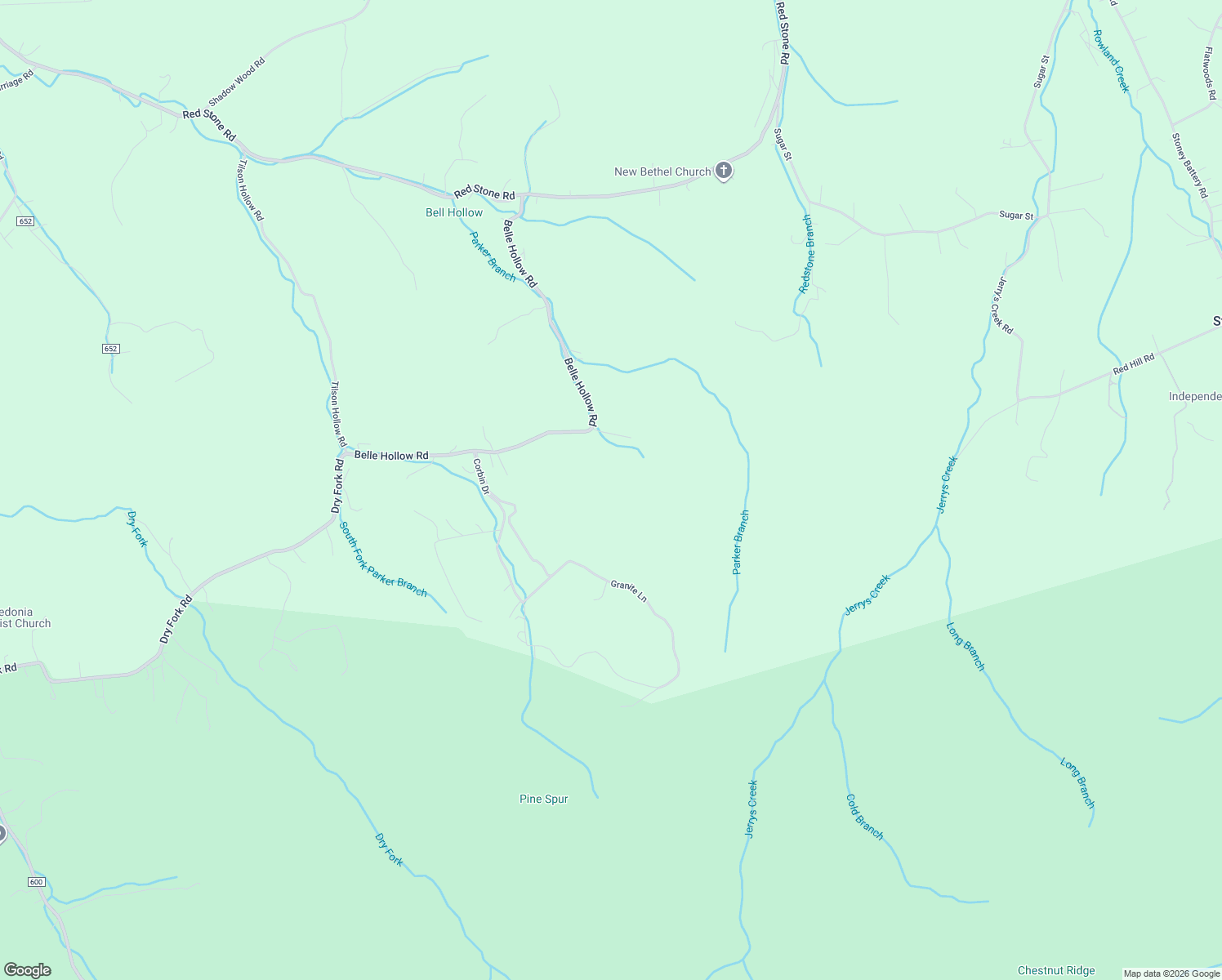 map of restaurants, bars, coffee shops, grocery stores, and more near 427 Belle Hollow Road in Chilhowie