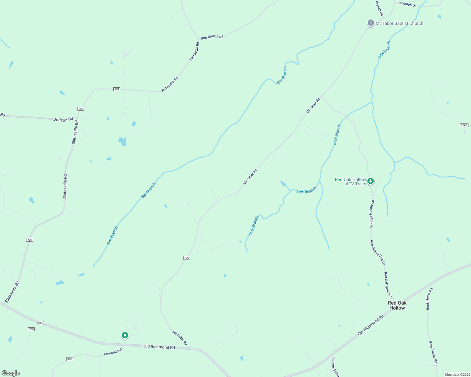 map of restaurants, bars, coffee shops, grocery stores, and more near 3872 Mount Tabor Road in Keeling