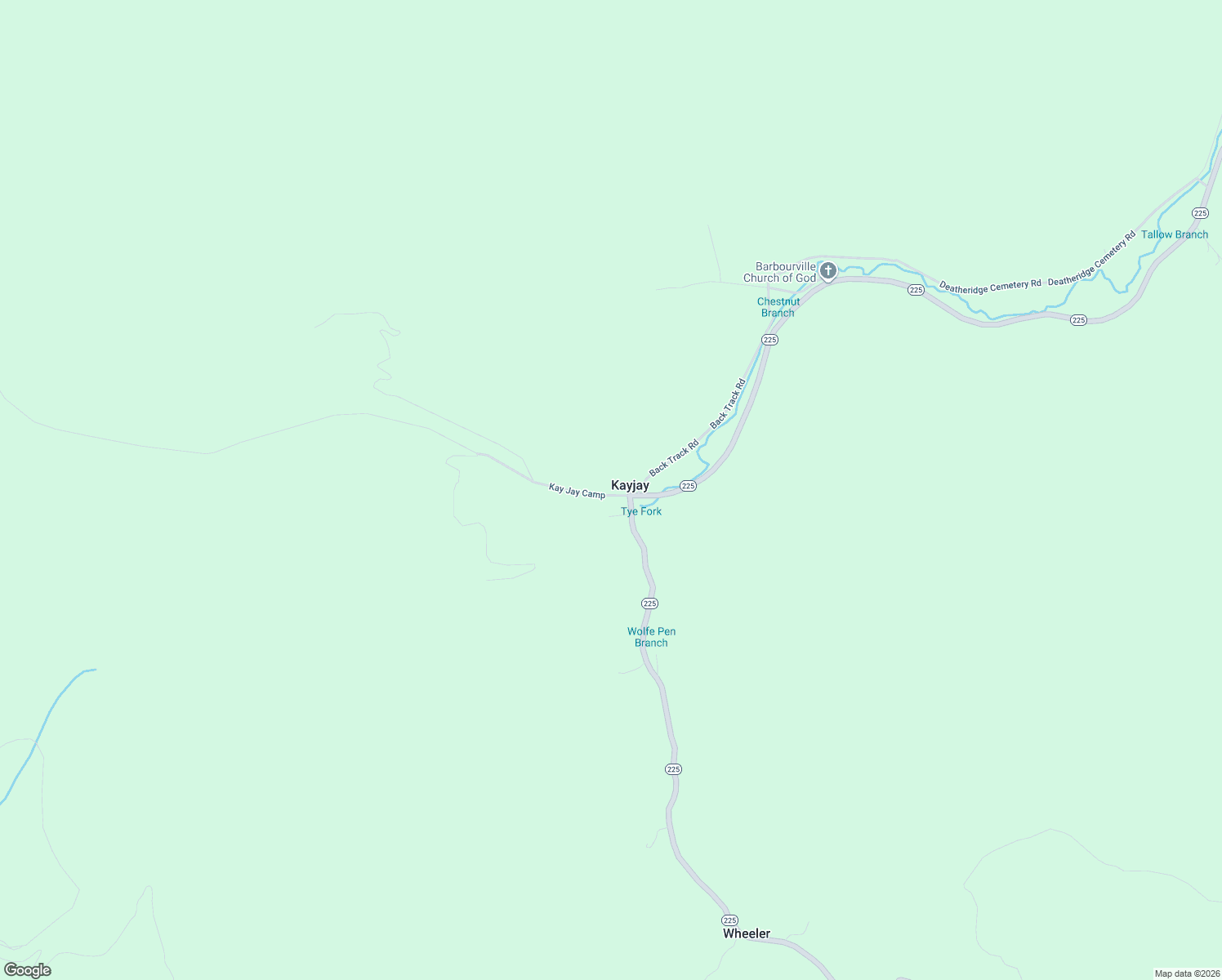 map of restaurants, bars, coffee shops, grocery stores, and more near 60 Kay Jay Camp in Barbourville