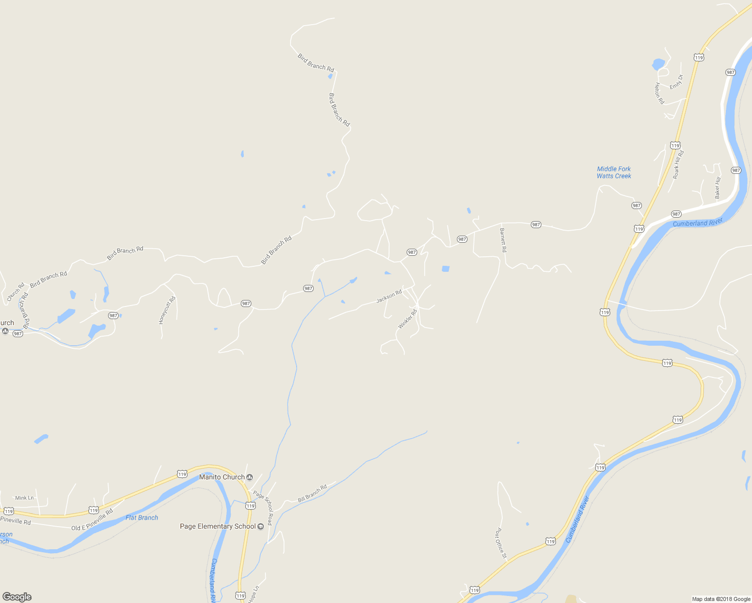 map of restaurants, bars, coffee shops, grocery stores, and more near Jackson Road in Pineville