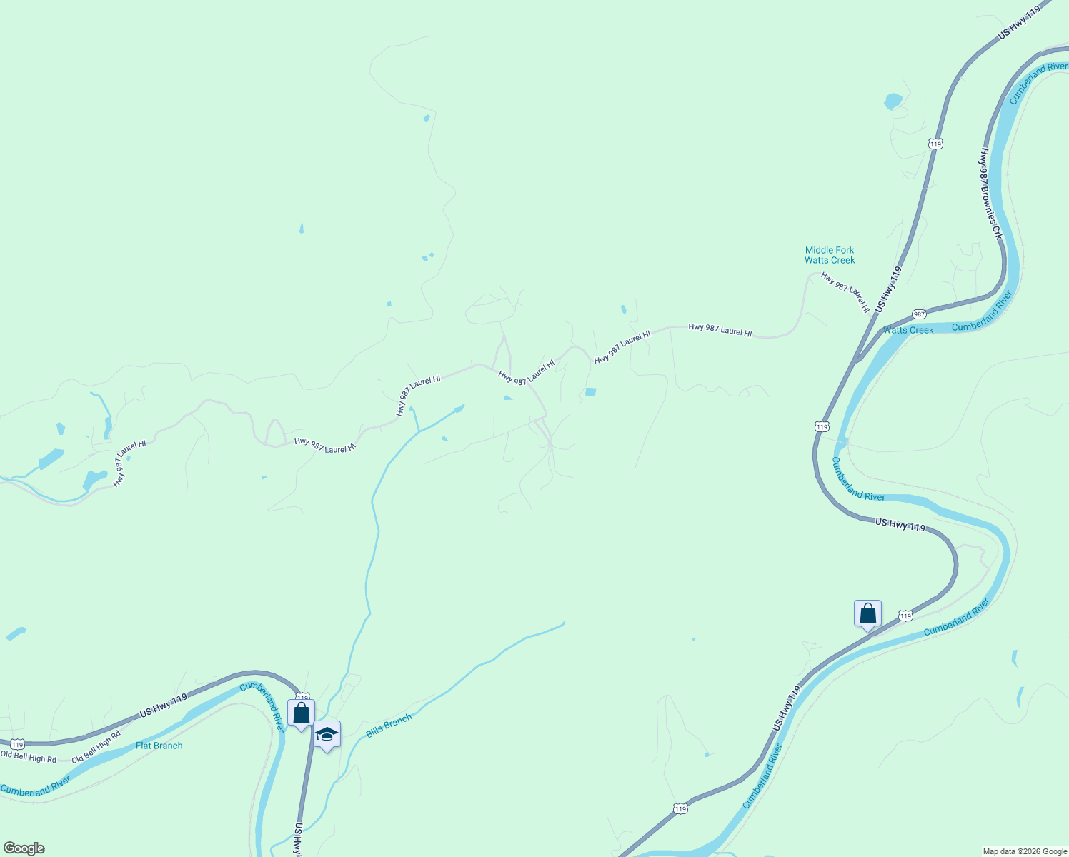map of restaurants, bars, coffee shops, grocery stores, and more near Jackson Road in Pineville