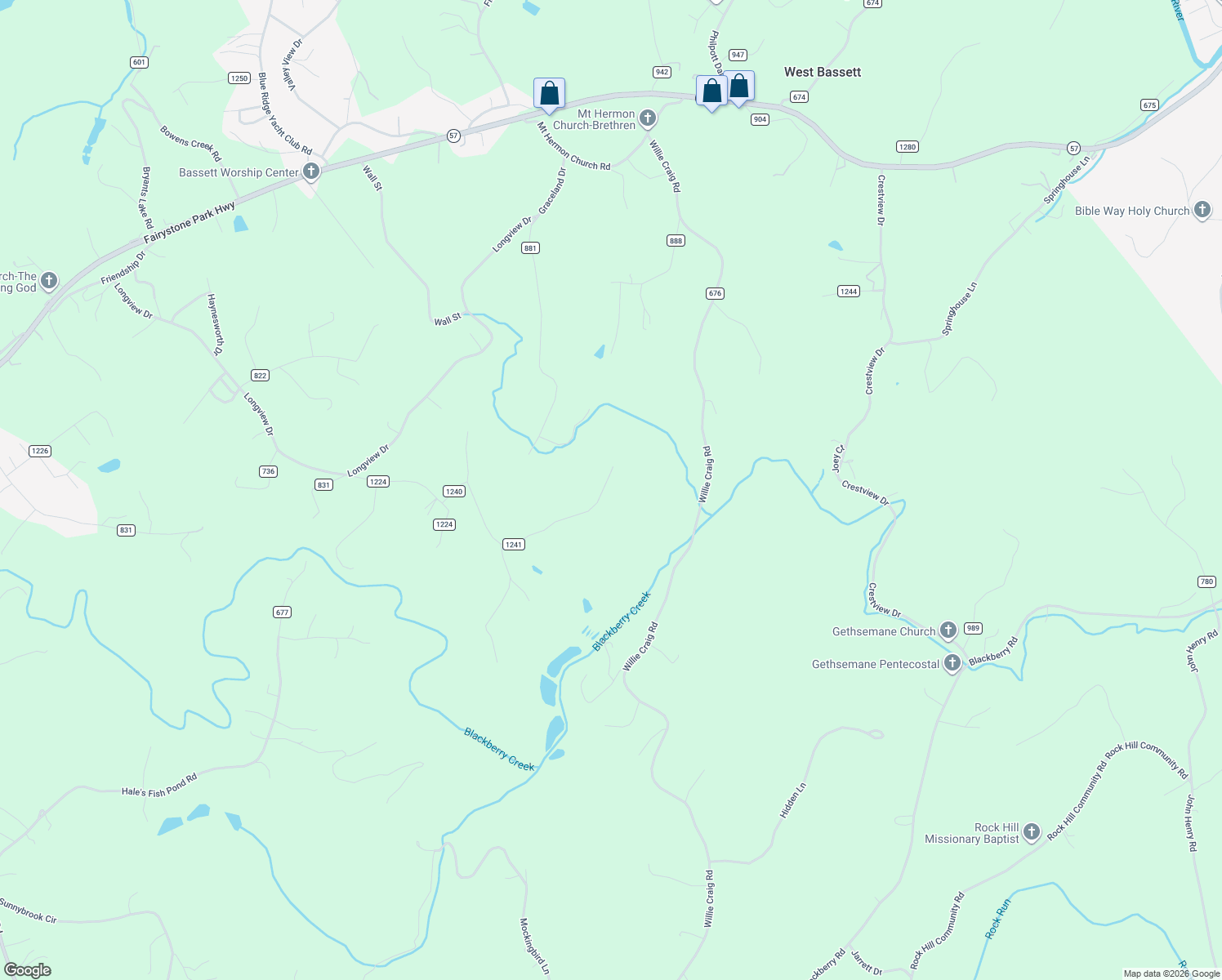map of restaurants, bars, coffee shops, grocery stores, and more near 83 Hamilton Road in Bassett