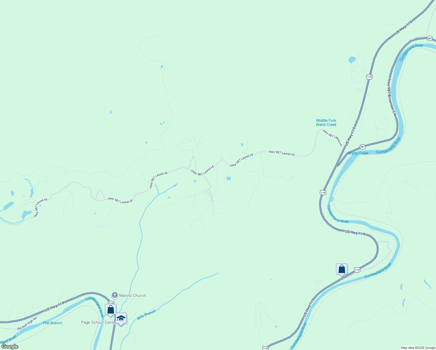 map of restaurants, bars, coffee shops, grocery stores, and more near 205 Osborne Road in Pineville
