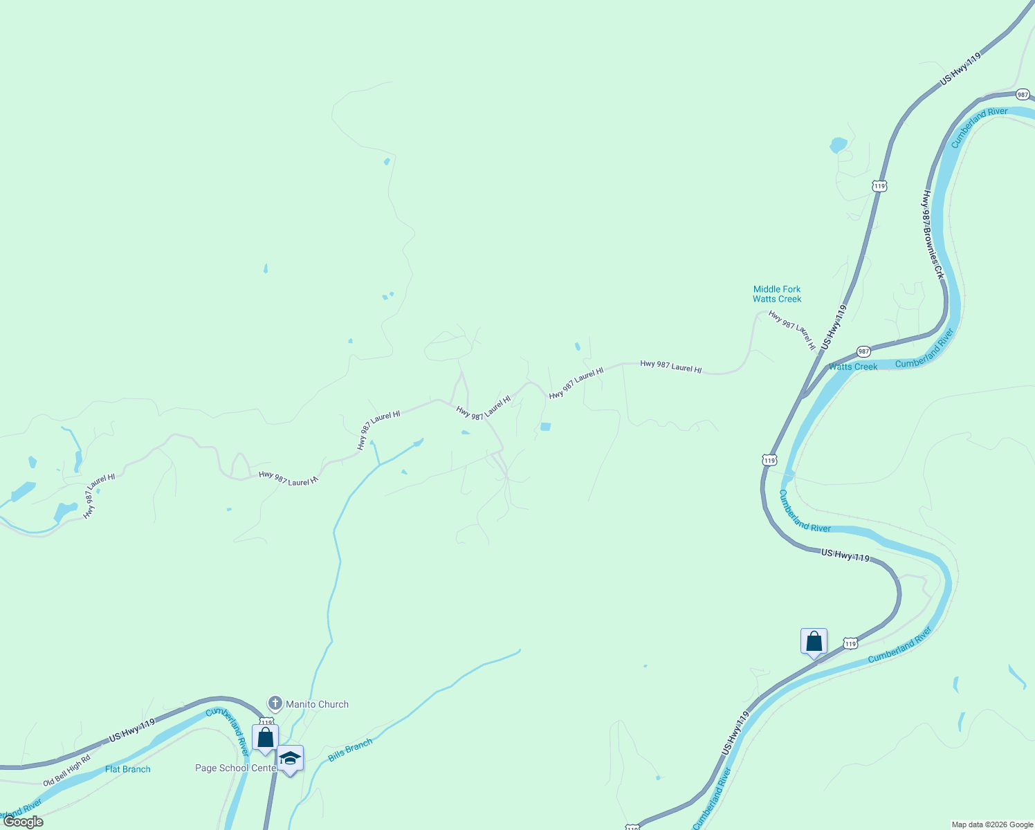 map of restaurants, bars, coffee shops, grocery stores, and more near 205 Osborne Road in Pineville