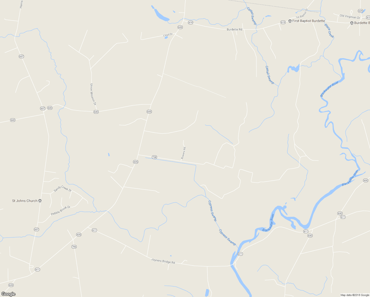 map of restaurants, bars, coffee shops, grocery stores, and more near 34126 Bowers Road in Franklin