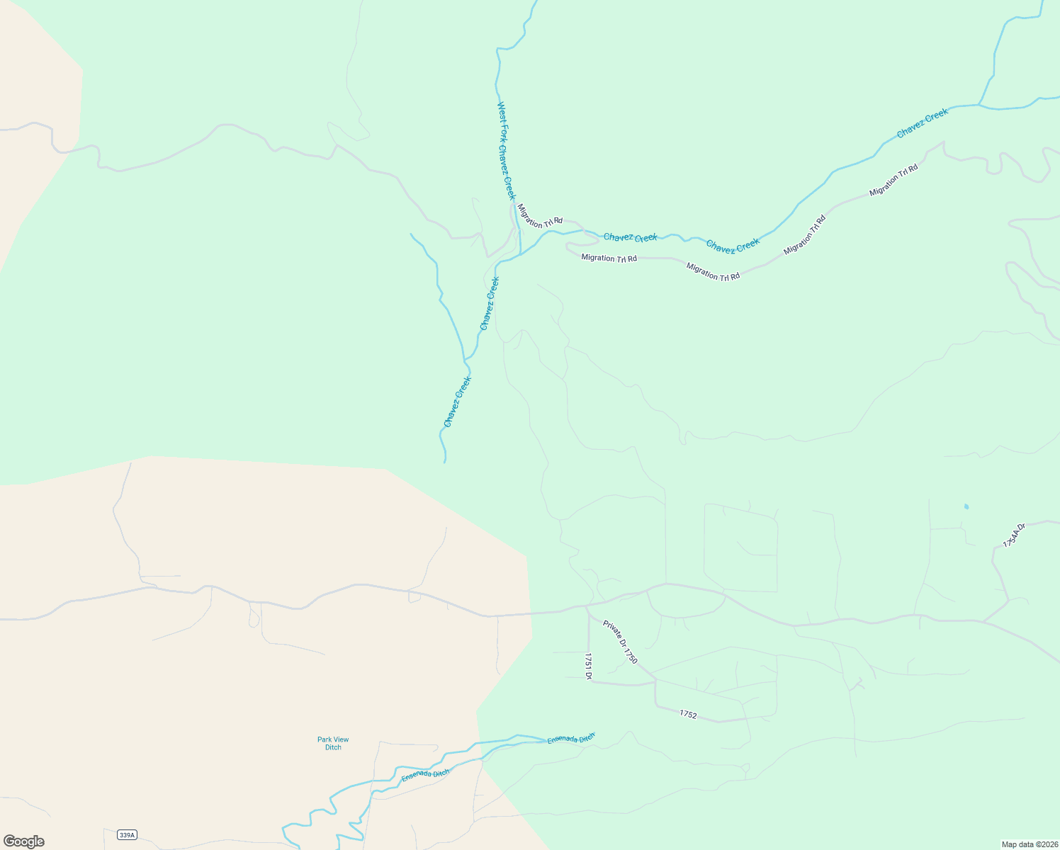 map of restaurants, bars, coffee shops, grocery stores, and more near 63 Oak Meadows Drive in Chama