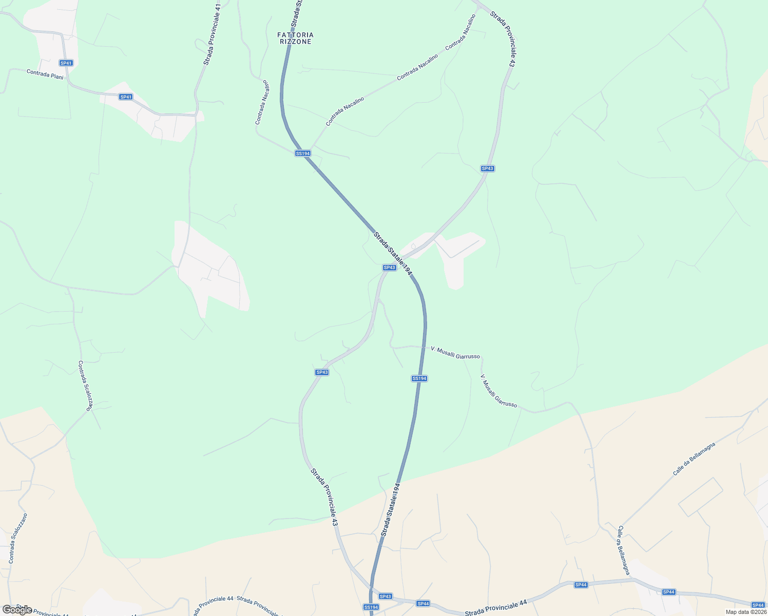 map of restaurants, bars, coffee shops, grocery stores, and more near in Libero consorzio comunale di Ragusa