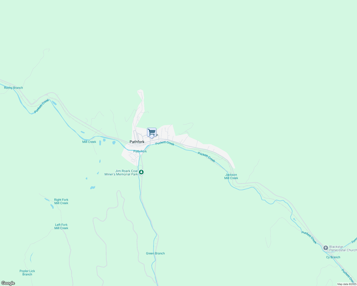 map of restaurants, bars, coffee shops, grocery stores, and more near 6283 State Highway 72 in Pathfork