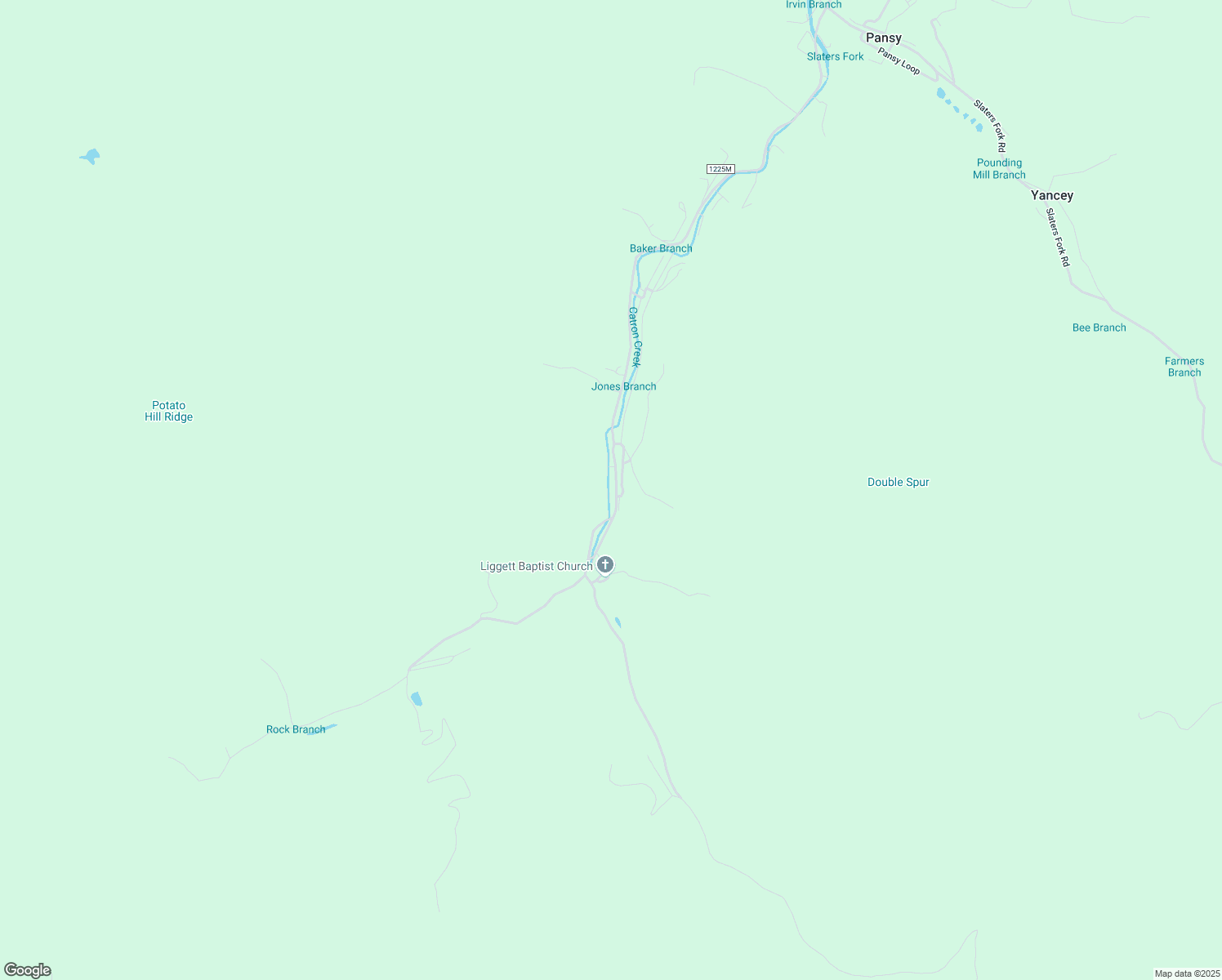 map of restaurants, bars, coffee shops, grocery stores, and more near Kentucky 72 in Harlan