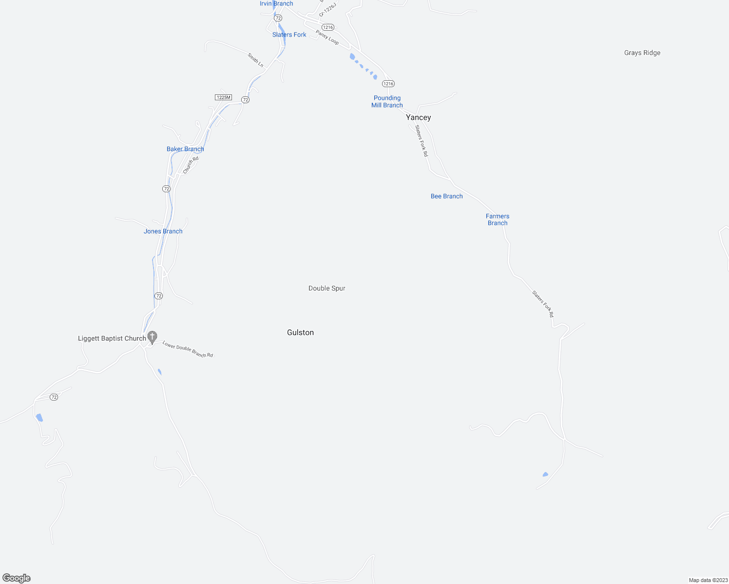 map of restaurants, bars, coffee shops, grocery stores, and more near in Gulston