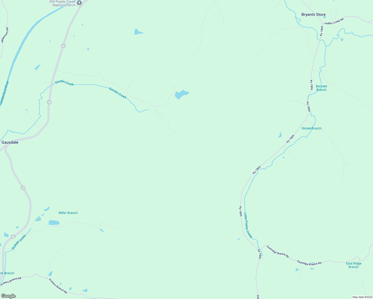 map of restaurants, bars, coffee shops, grocery stores, and more near 1507 Goodin Creek Road in Barbourville