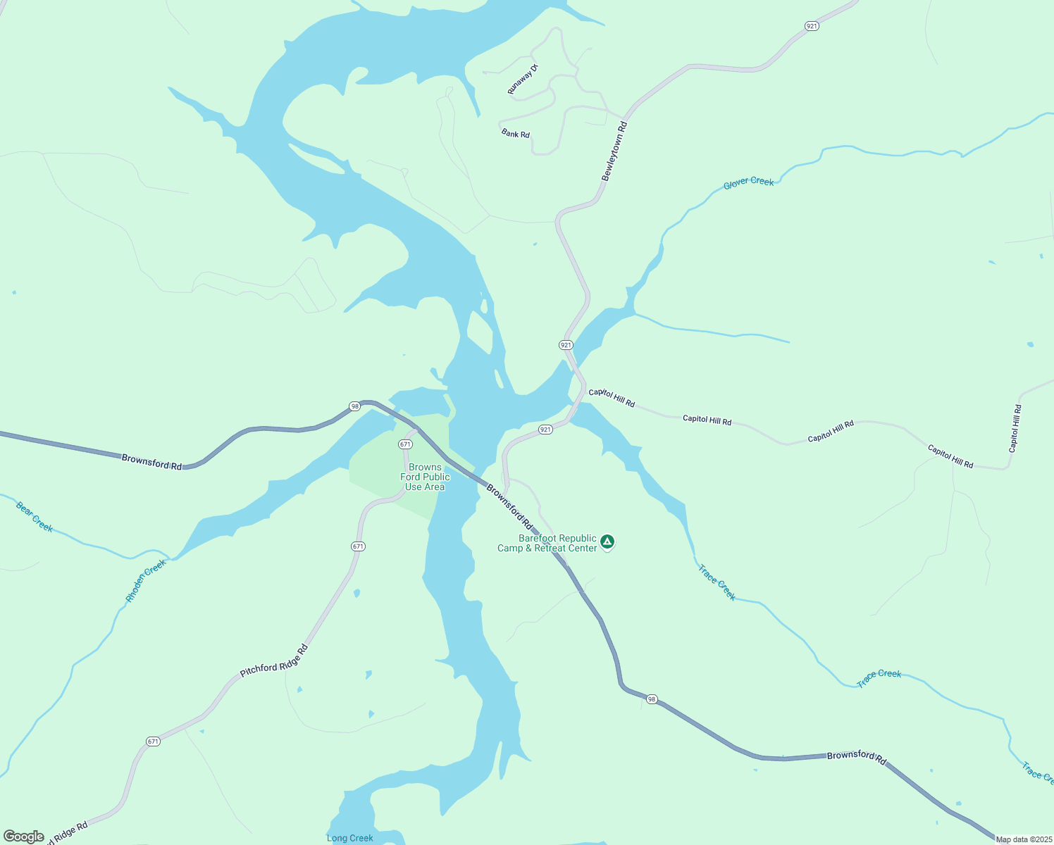 map of restaurants, bars, coffee shops, grocery stores, and more near in Fountain Run