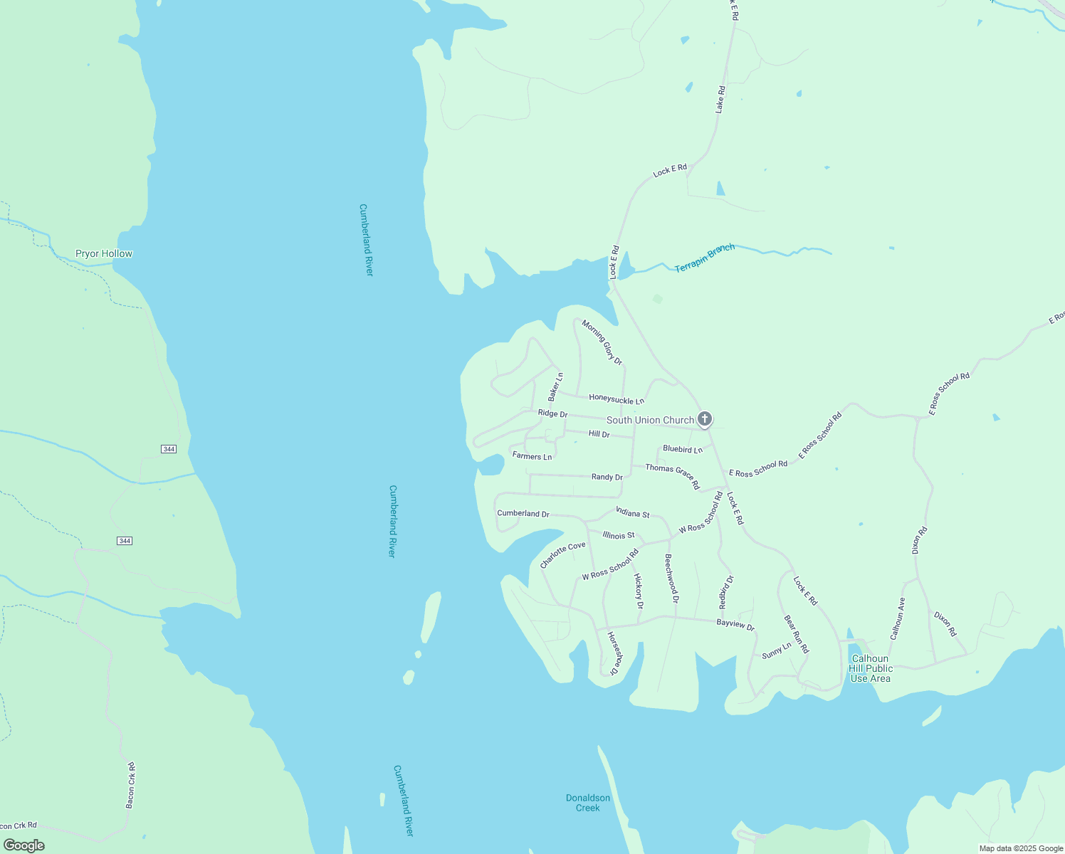 map of restaurants, bars, coffee shops, grocery stores, and more near 777 Ridge Drive in Cadiz