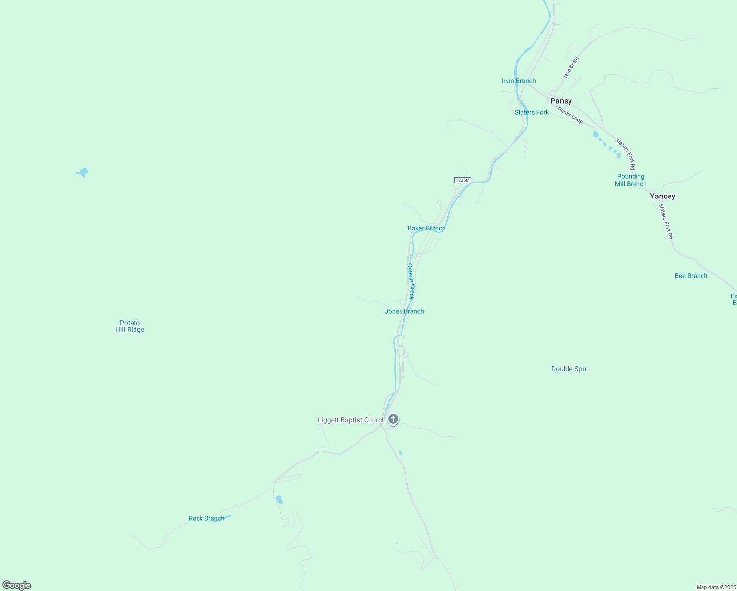 map of restaurants, bars, coffee shops, grocery stores, and more near 202 Bardo Hollow Road in Harlan