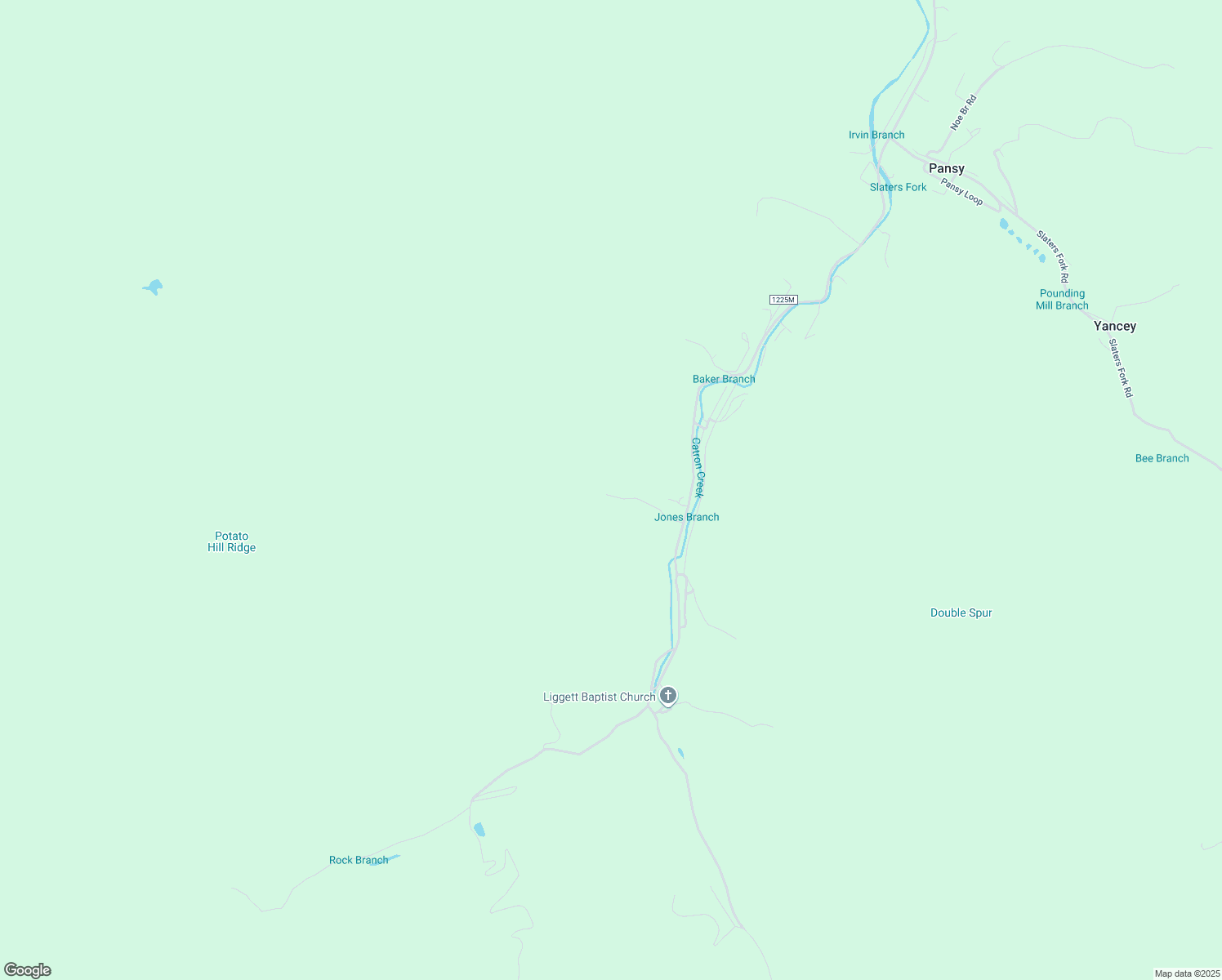 map of restaurants, bars, coffee shops, grocery stores, and more near 202 Bardo Hollow Road in Harlan