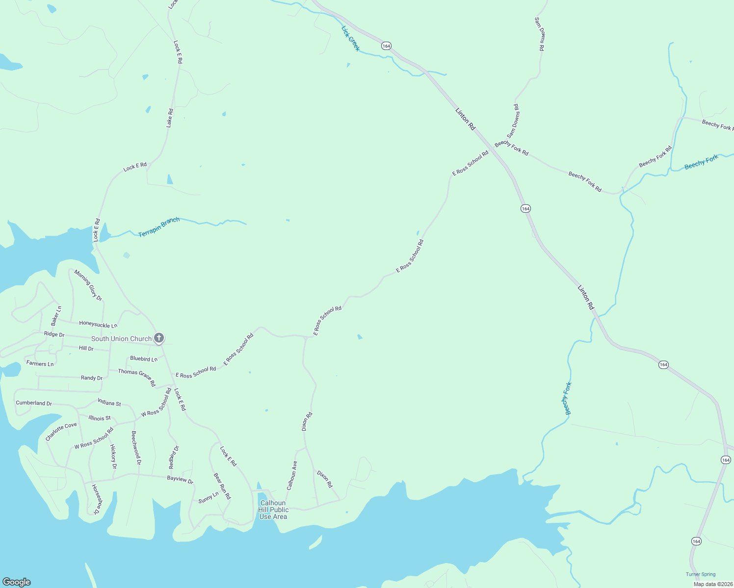 map of restaurants, bars, coffee shops, grocery stores, and more near 400 East Ross School Road in Cadiz