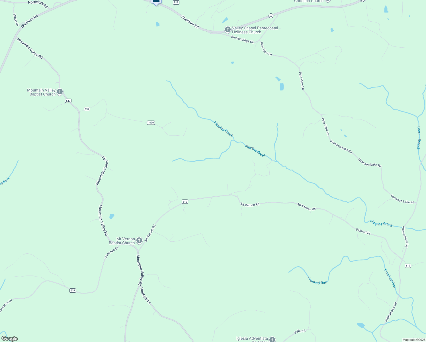 map of restaurants, bars, coffee shops, grocery stores, and more near 841 Mount Vernon Road in Axton