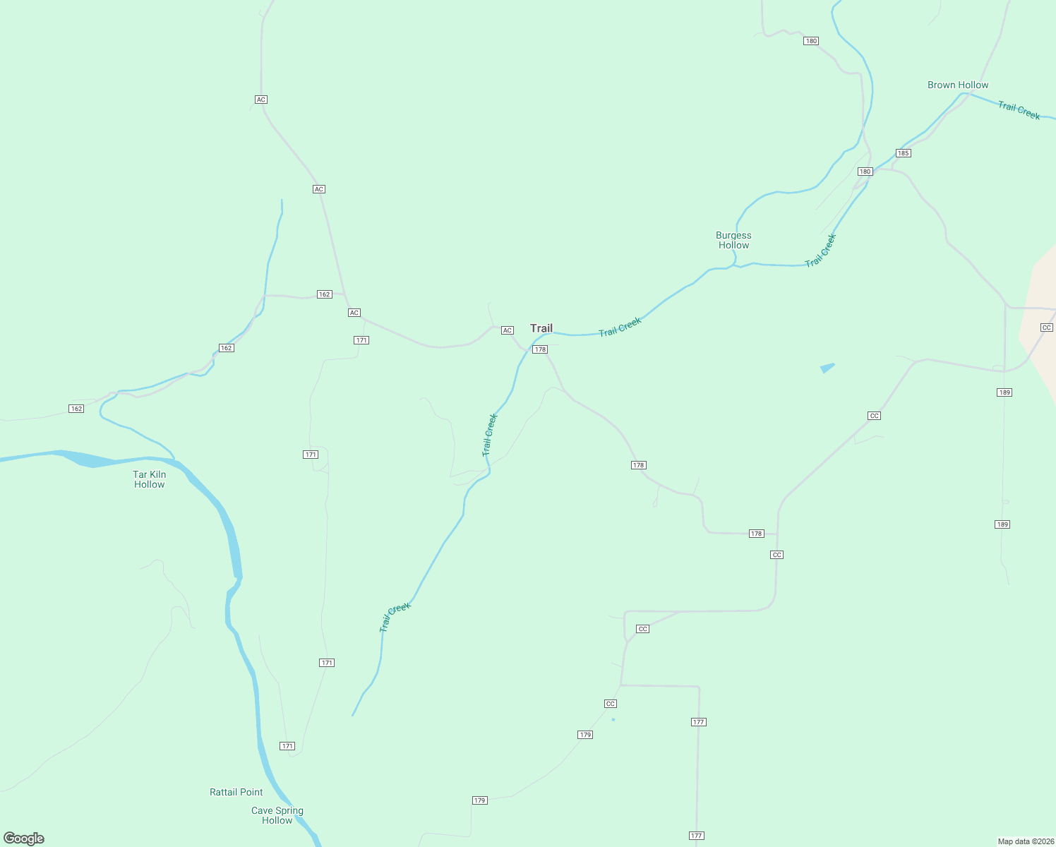 map of restaurants, bars, coffee shops, grocery stores, and more near County Road 178 in Dora