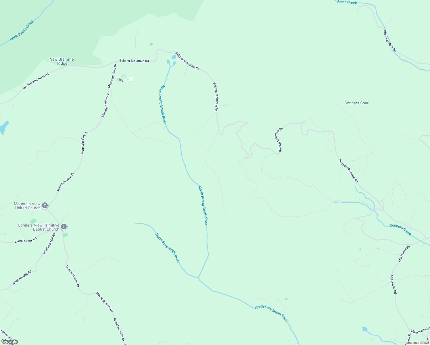 map of restaurants, bars, coffee shops, grocery stores, and more near Edgeview Drive in Patrick County