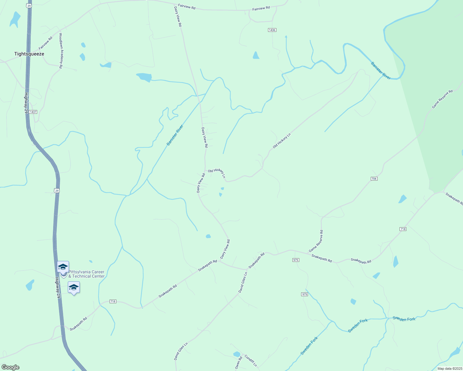 map of restaurants, bars, coffee shops, grocery stores, and more near 372 Old Hickory Lane in Chatham