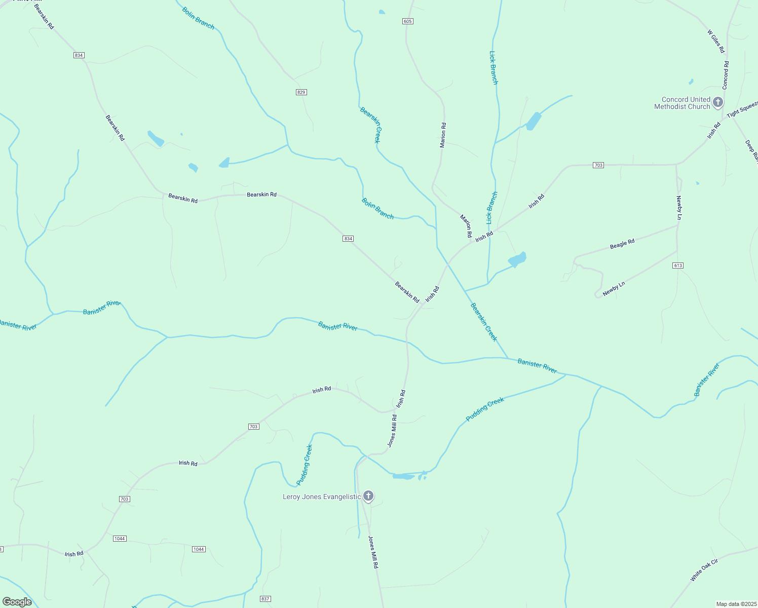 map of restaurants, bars, coffee shops, grocery stores, and more near 249 Bearskin Road in Chatham