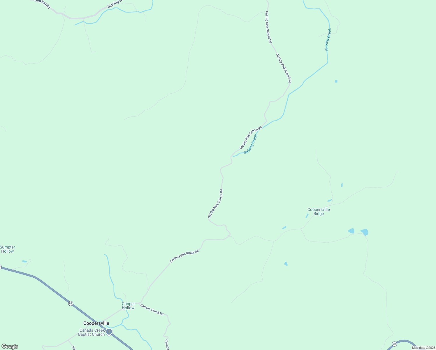 map of restaurants, bars, coffee shops, grocery stores, and more near 597 Lost Hollow Road in Monticello