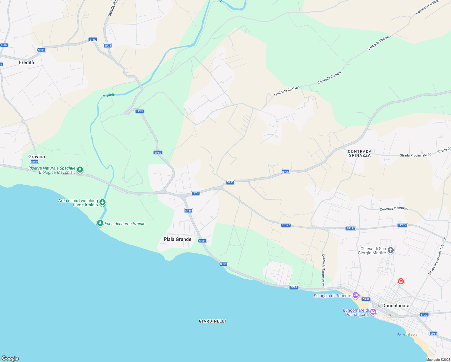 map of restaurants, bars, coffee shops, grocery stores, and more near in Free municipal consortium of Ragusa