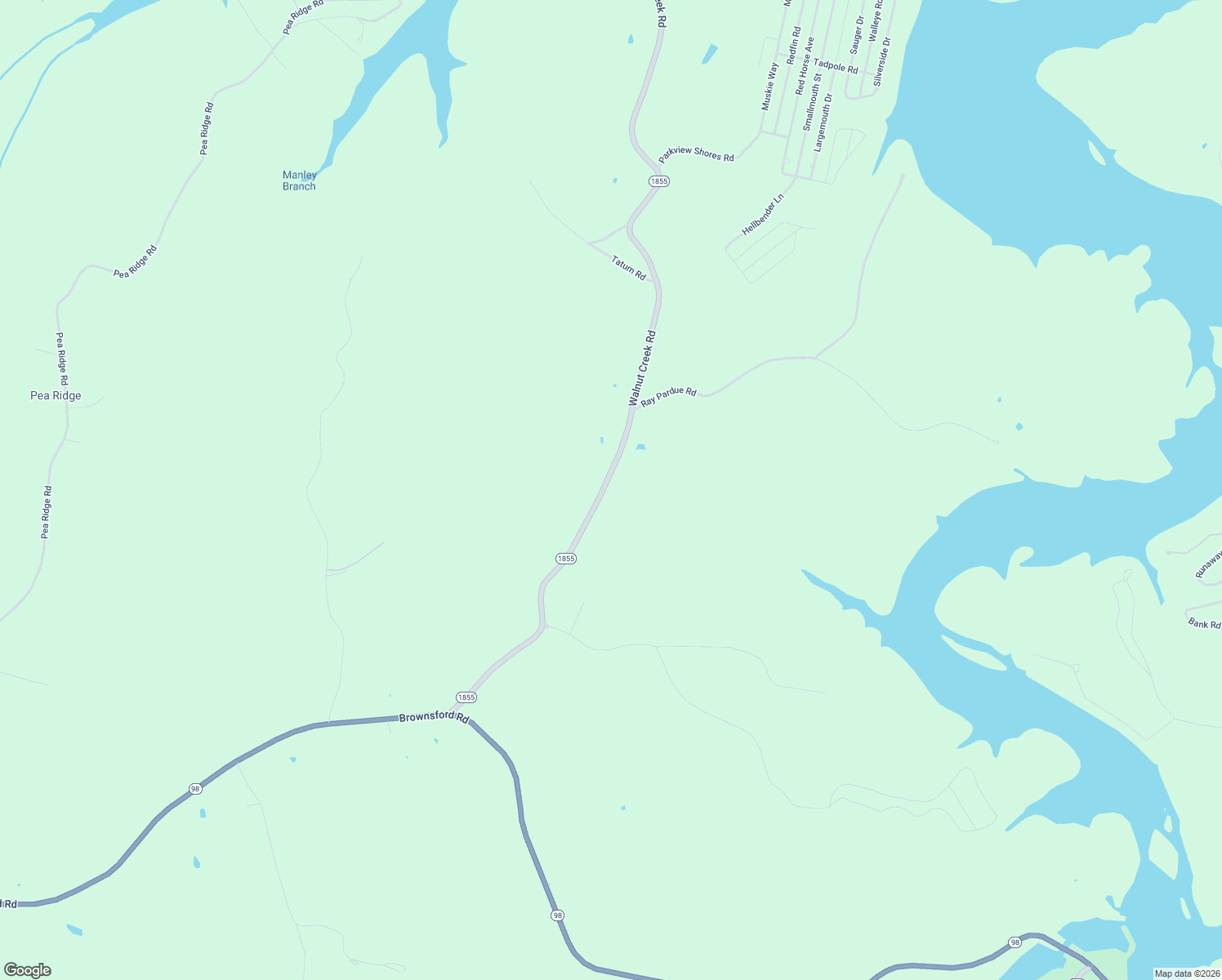 map of restaurants, bars, coffee shops, grocery stores, and more near 4340 Walnut Creek Road in Scottsville