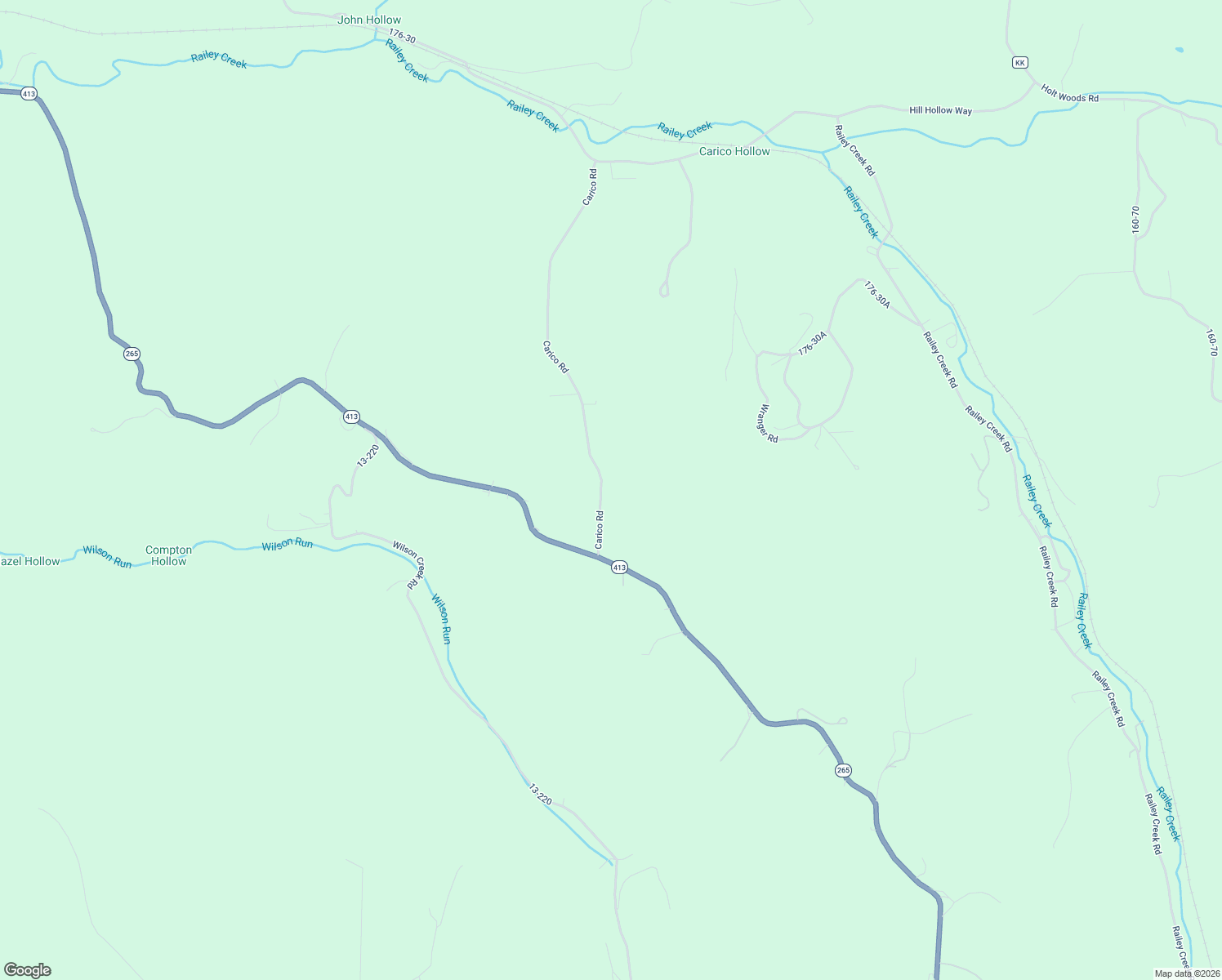 map of restaurants, bars, coffee shops, grocery stores, and more near 254 Carico Road in Galena