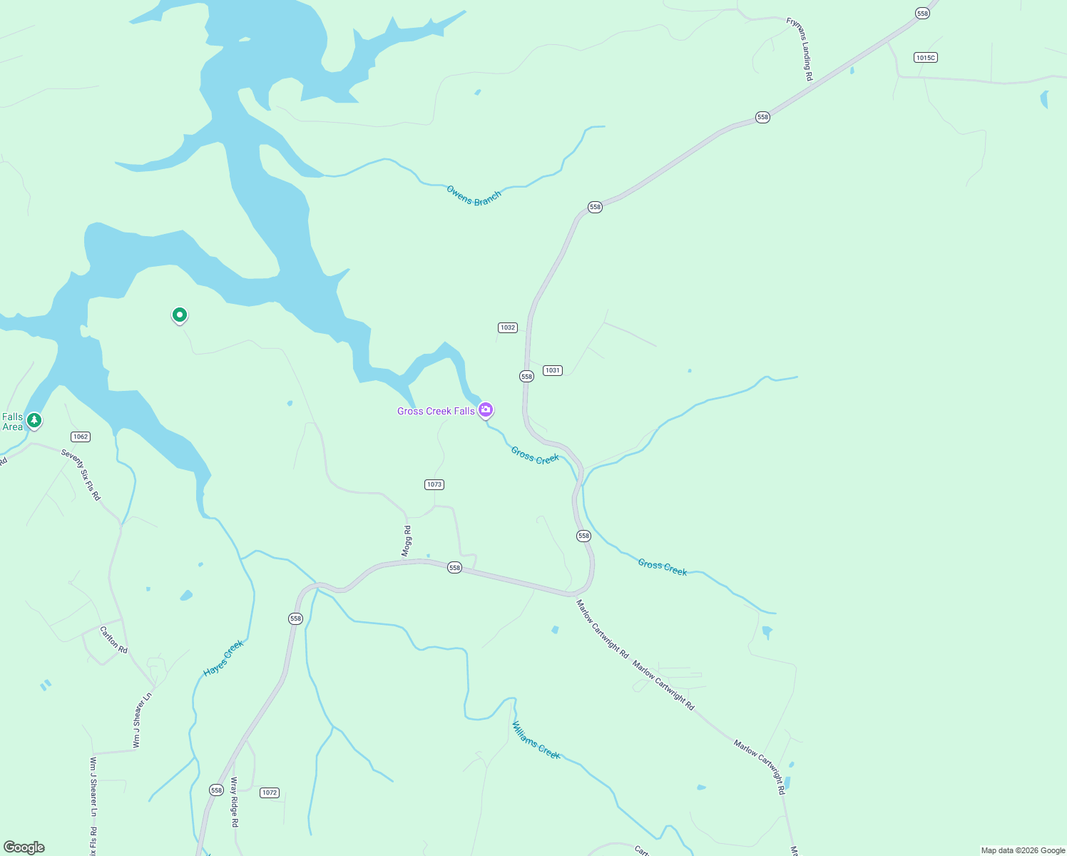 map of restaurants, bars, coffee shops, grocery stores, and more near Jones South Road in Albany