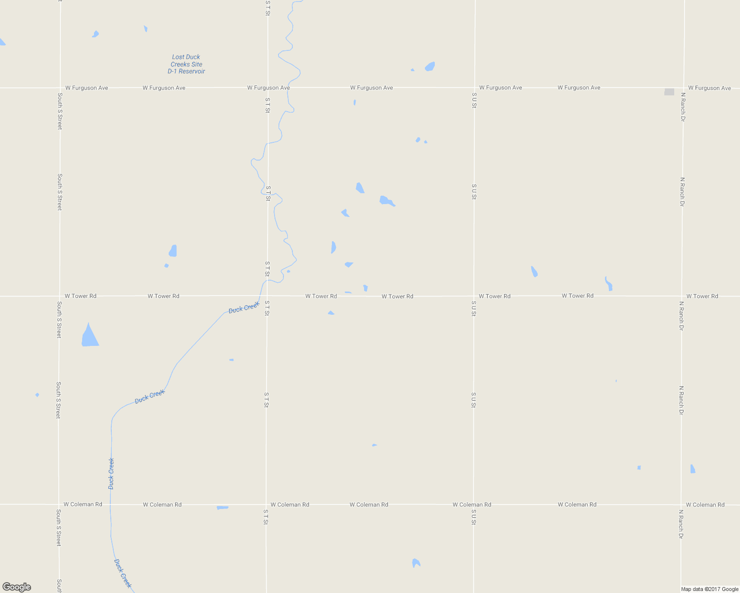 map of restaurants, bars, coffee shops, grocery stores, and more near West Tower Road in Ponca City