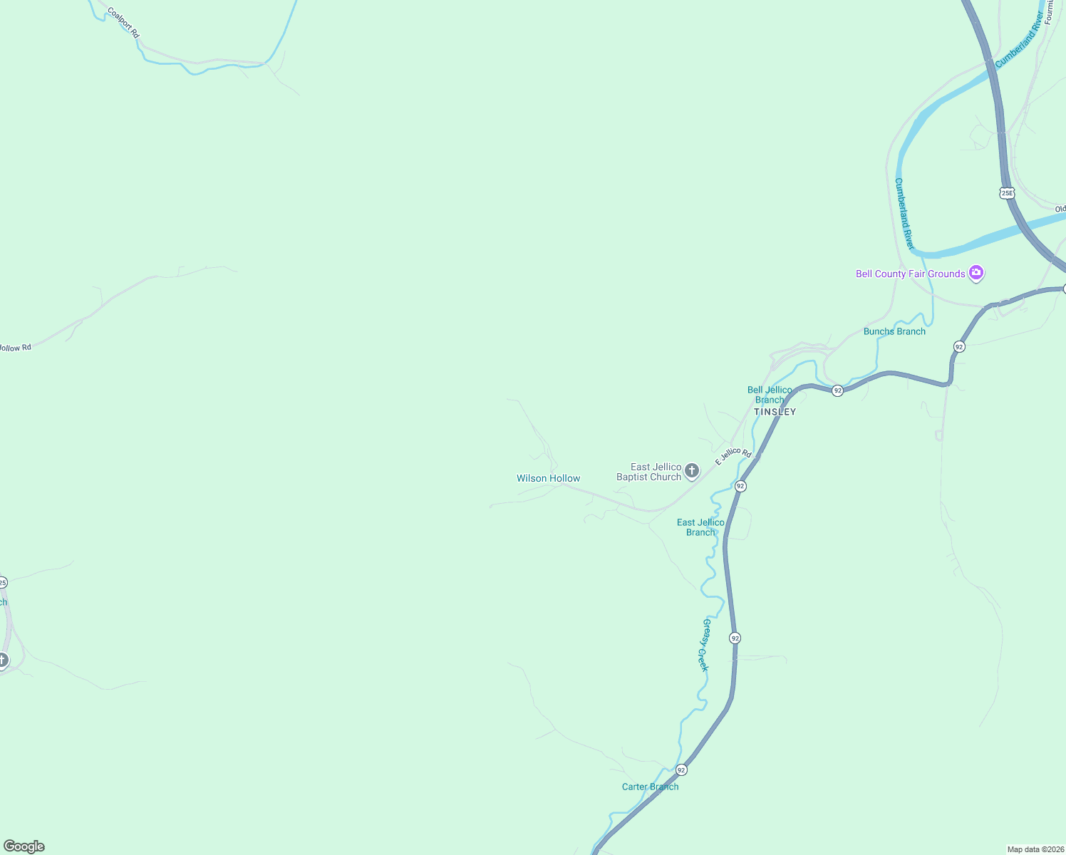 map of restaurants, bars, coffee shops, grocery stores, and more near East Jellico Road in Pineville