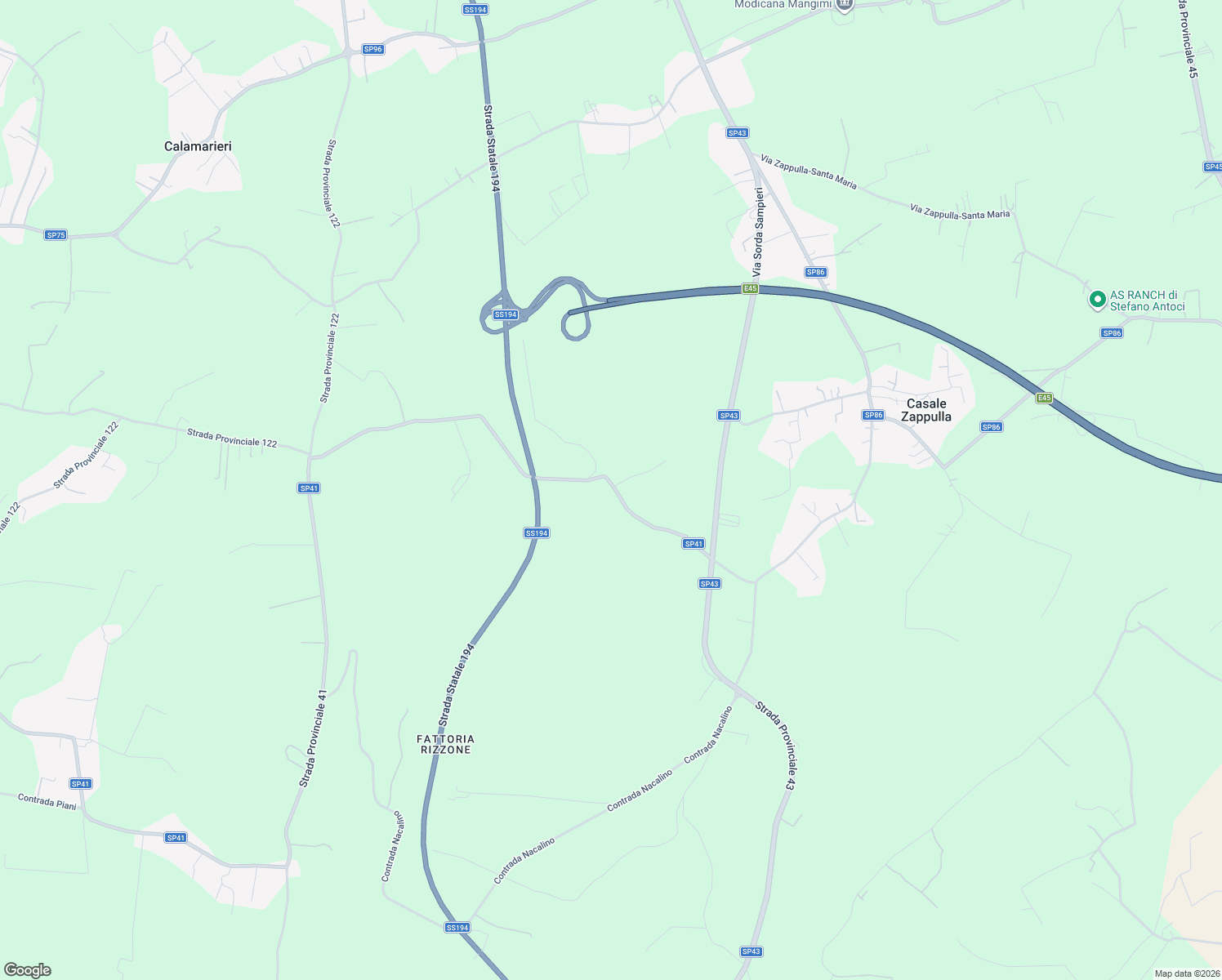 map of restaurants, bars, coffee shops, grocery stores, and more near in Free municipal consortium of Ragusa