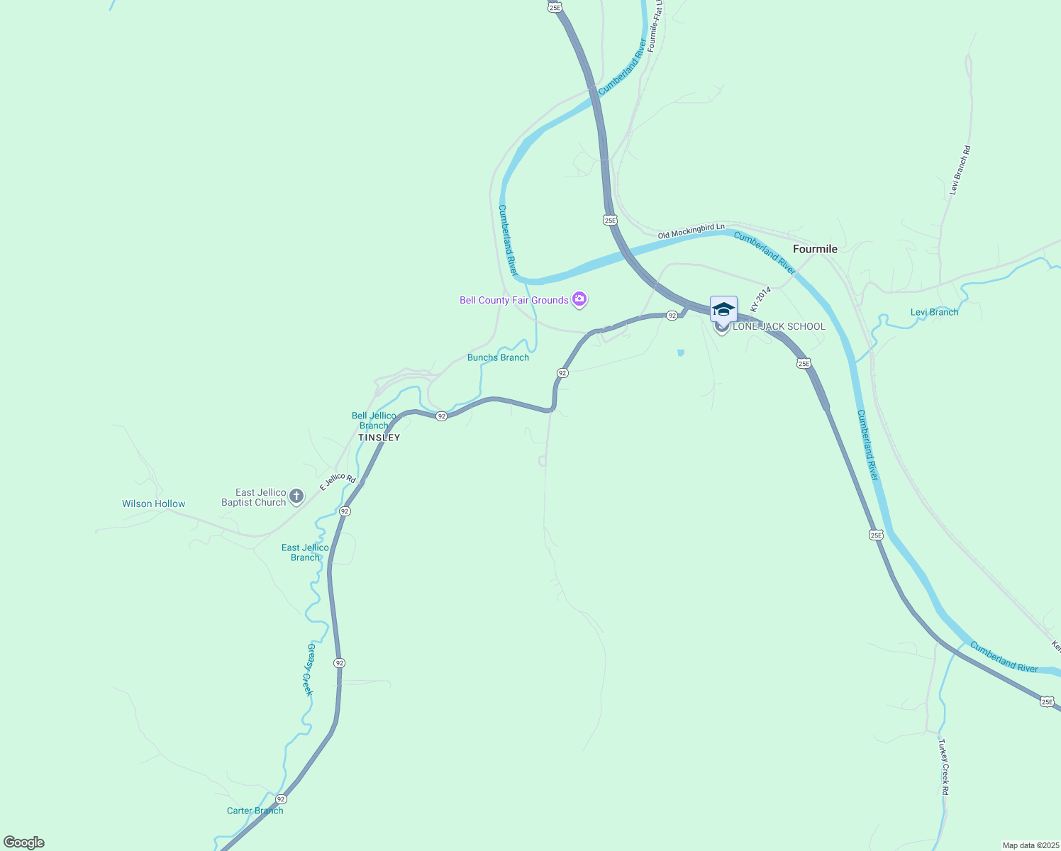 map of restaurants, bars, coffee shops, grocery stores, and more near 88 Kate Gibson Road in Pineville