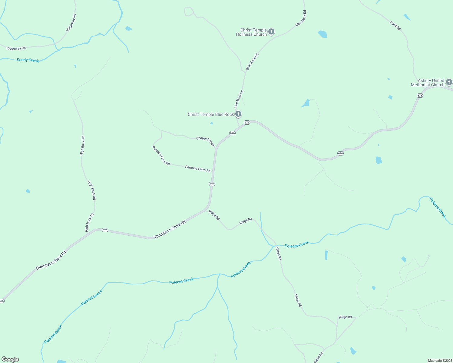 map of restaurants, bars, coffee shops, grocery stores, and more near 3174 Thompson Store Road in Vernon Hill