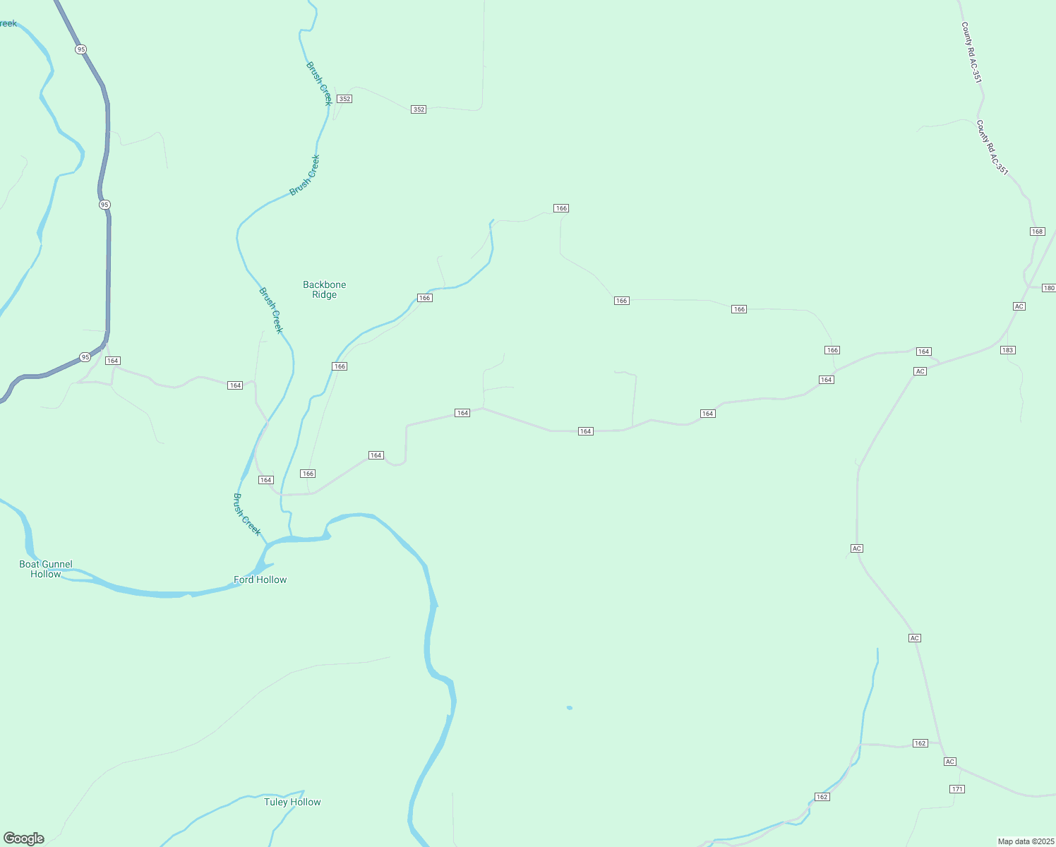 map of restaurants, bars, coffee shops, grocery stores, and more near County Road 164 in Drury