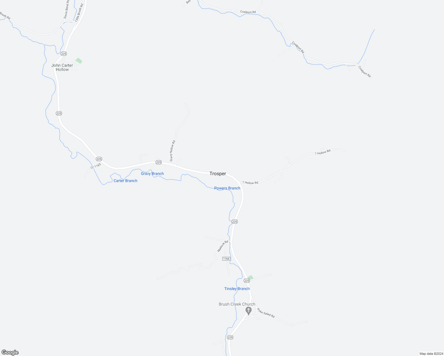 map of restaurants, bars, coffee shops, grocery stores, and more near 71 Short Creek Road in Artemus