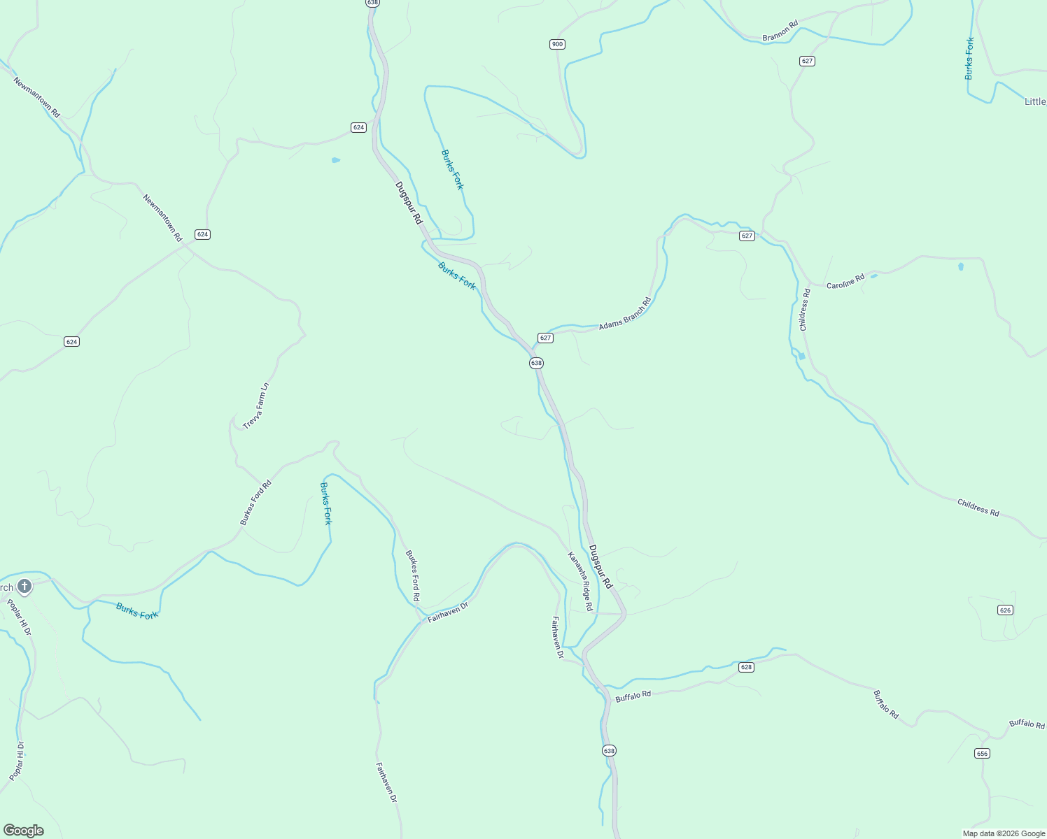 map of restaurants, bars, coffee shops, grocery stores, and more near 4724 Dugspur Road in Dugspur
