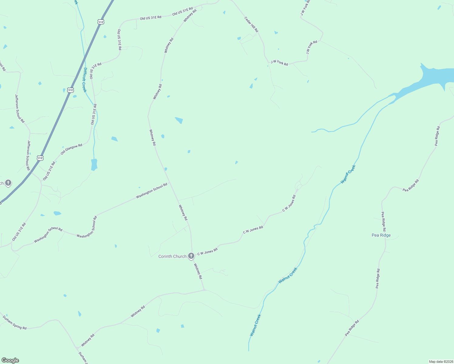 map of restaurants, bars, coffee shops, grocery stores, and more near 499 Pulliam Lane in Scottsville