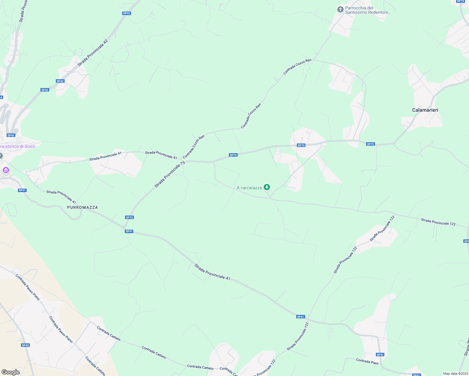 map of restaurants, bars, coffee shops, grocery stores, and more near in Free municipal consortium of Ragusa